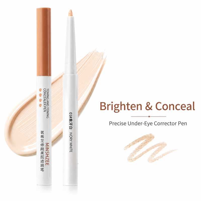 Korean Skincare Routine - Koreanischer Aegyo Sal Augenringe-Aufheller Concealer-Stift, Wasserfester