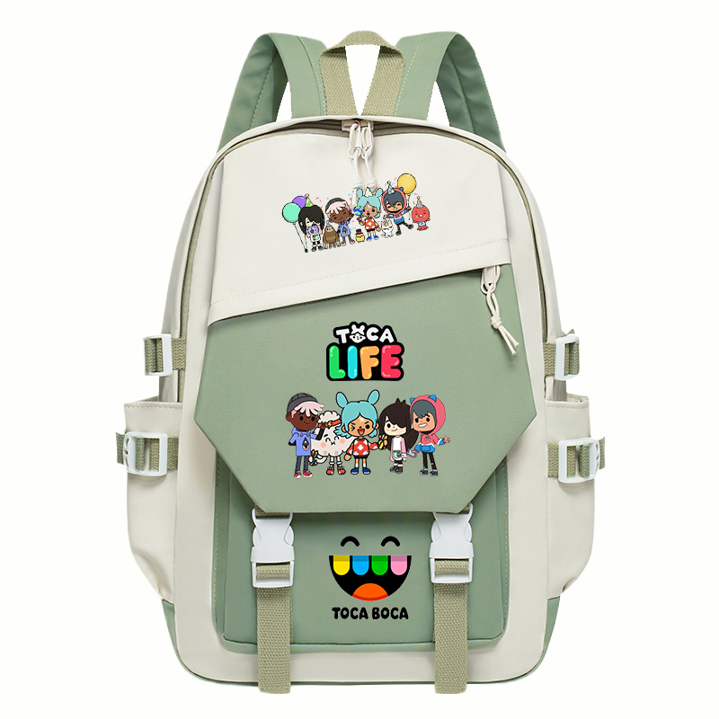Toca Life World Print Rucksack – Korean Women Lifestyle Bewertung und Preis