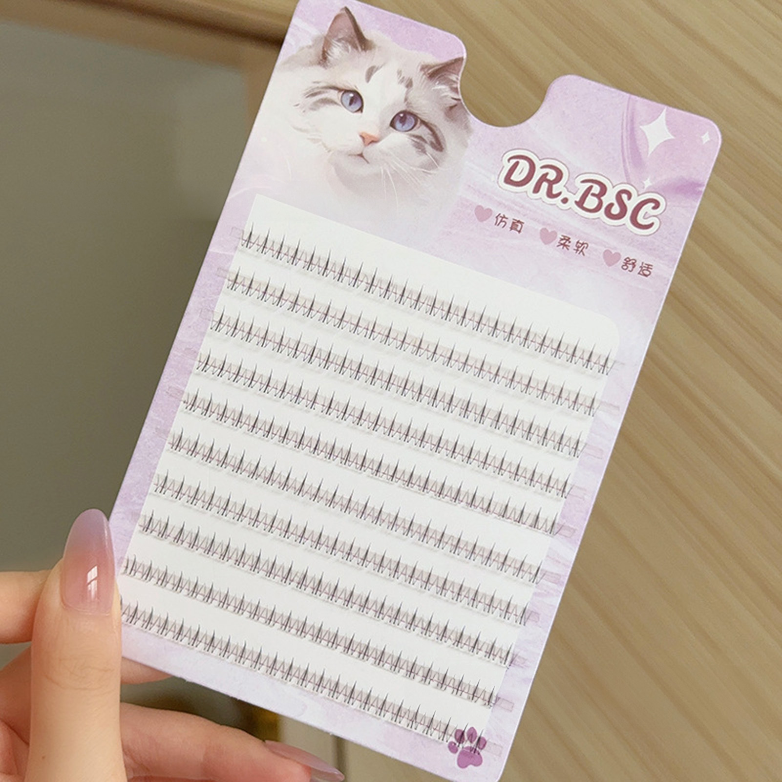 Falsche Wimpern mit dünnem Ban – Korean Lifestyle Products Bewertung und Preis
